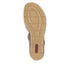 Rieker 63795 Ladies Wedged Sandals with Hook and Loop